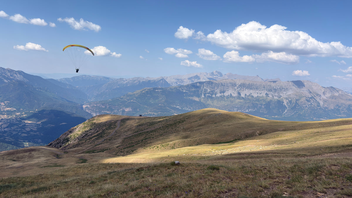 Beautiful launches in Castejon de Sos - XC paragliding Pyrenees